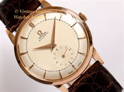 omega pink gold watch|best solid gold investment watches.